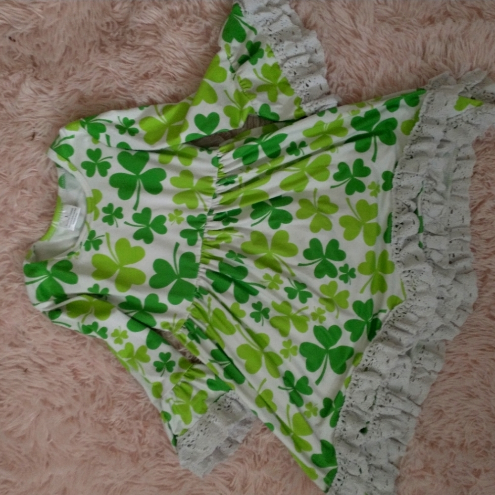 Girls Large (4-5T) St. Patrick's Boutique Dress